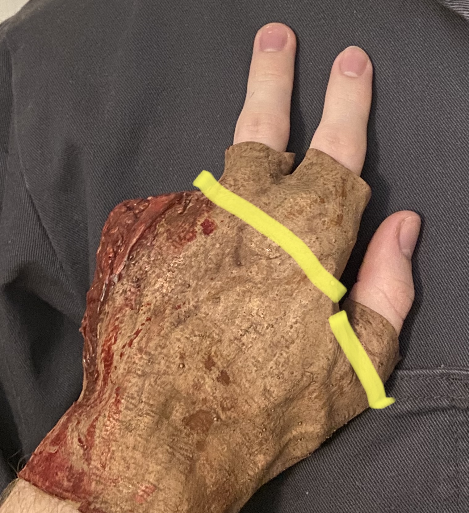 Halloween 2018 Michael Myers store shotgun glove